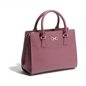 菲拉格慕/Salvatore Ferragamo 小号Gancio双扣购物袋 21F317_673390