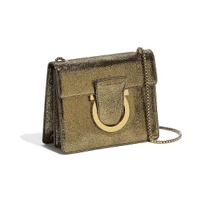 菲拉格慕/Salvatore Ferragamo Gancini正面翻盖包 21F893_718296