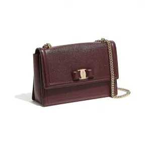 菲拉格慕/Salvatore Ferragamo 金属感Vara翻盖包 21G462_679660