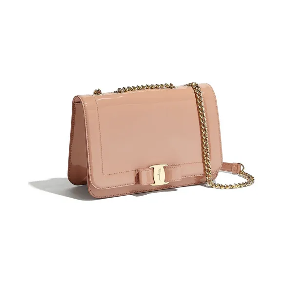 菲拉格慕/Salvatore Ferragamo 中号Vara蝴蝶结翻盖包 21G878_687403