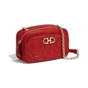 菲拉格慕/Salvatore Ferragamo Gancini相机包 21H086_704129