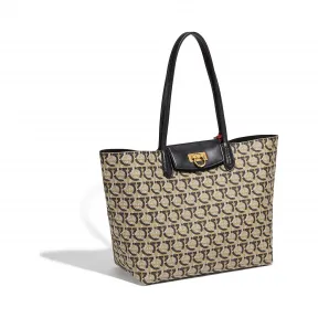 菲拉格慕/Salvatore Ferragamo Gancini购物袋 21I012_726588