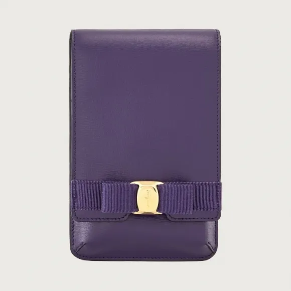 菲拉格慕/Salvatore Ferragamo VARA蝴蝶结手机包 220264-750632-8057553533433