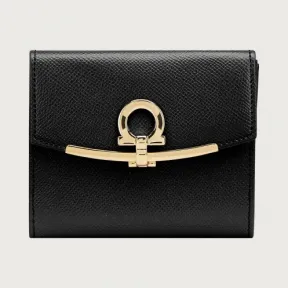 菲拉格慕/Salvatore Ferragamo GANCINI法式钱夹 22C877-673998-8058571841166