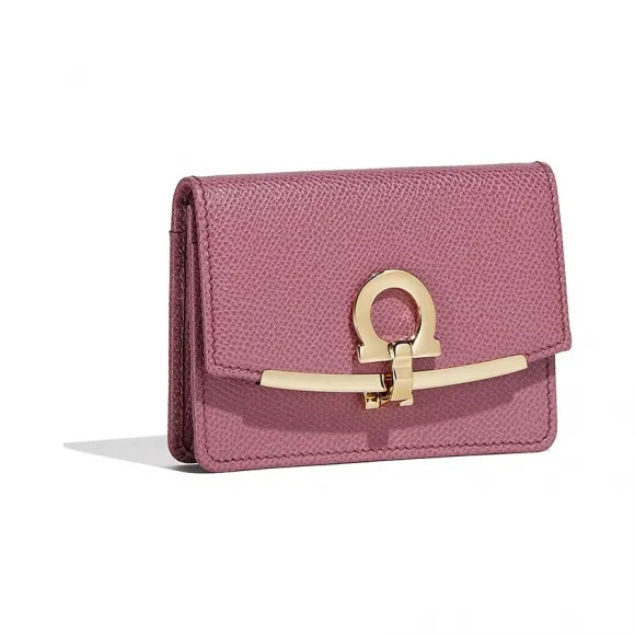 菲拉格慕/Salvatore Ferragamo Gancino夹扣式钥匙包 22C878_674004