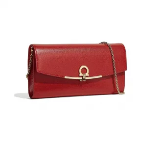 菲拉格慕/Salvatore Ferragamo Gancio夹扣式迷你包 22C941_674027