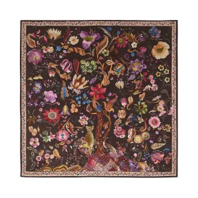 菲拉格慕/Salvatore Ferragamo 生命之树印花方巾 317485_697988