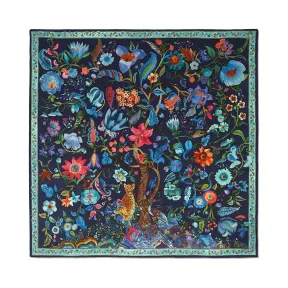 菲拉格慕/Salvatore Ferragamo 生命之树印花方巾 317485_697989