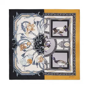 菲拉格慕/Salvatore Ferragamo 复古印花真丝方巾 317770_701751