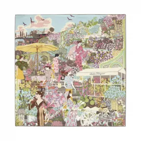 菲拉格慕/Salvatore Ferragamo 印花真丝方巾 317925_714507