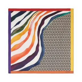 菲拉格慕/Salvatore Ferragamo Gancini彩虹围巾 317997_726133