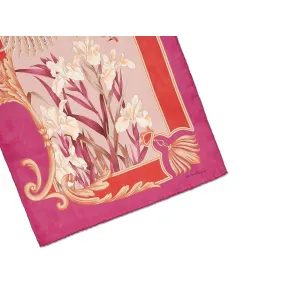 菲拉格慕/Salvatore Ferragamo 印花桑蚕丝围巾 327968_721834
