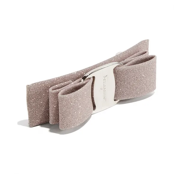 菲拉格慕/Salvatore Ferragamo Vara蝴蝶结亮片发夹 347591_718252