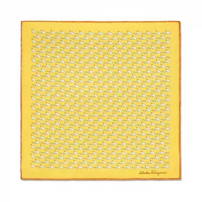 菲拉格慕/Salvatore Ferragamo 大象与老鼠印花口袋方巾 527570_705218