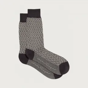 菲拉格慕/Salvatore Ferragamo GANCINI提花袜 567594-719187-719187