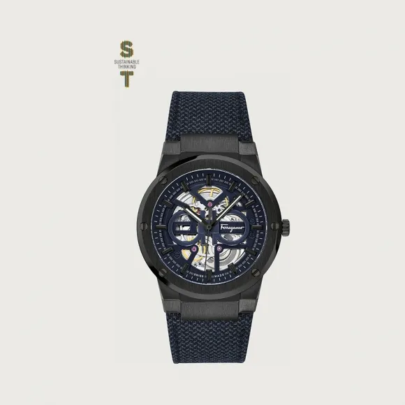 菲拉格慕/Salvatore Ferragamo F-80镂空腕表 611187-740110-7630030570001