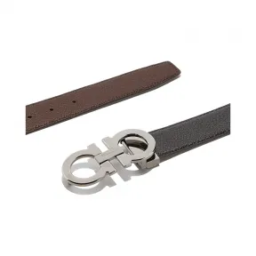 菲拉格慕/Salvatore Ferragamo 双面可调式Gancini双扣皮带 679710_689134