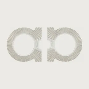 菲拉格慕/Salvatore Ferragamo 男士 银色 可替换GANCINI SWITCH扣饰 679967-750161