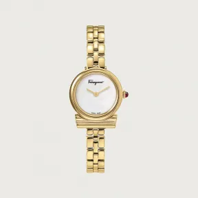 菲拉格慕/Salvatore Ferragamo Double Gancini Cuff 手表 - 珠宝和手表 611164-740090