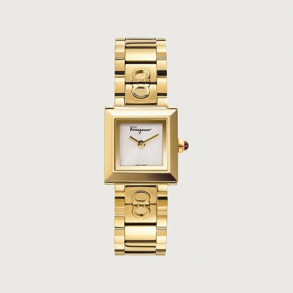 菲拉格慕/Salvatore Ferragamo Ferragamo Square 腕表 - 珠宝和腕表 611211-743949