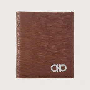 菲拉格慕/Salvatore Ferragamo Gancini 零钱包钱包 - 皮革配饰 660804-749688