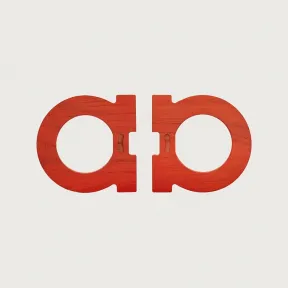 菲拉格慕/Salvatore Ferragamo 可互换的 Gancini 开关扣 - 皮革配件 679967-750686