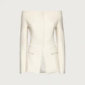 菲拉格慕/Salvatore Ferragamo 露肩西装外套 - 成衣 135212-750863