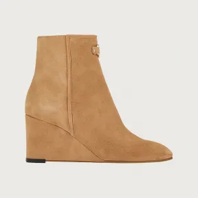 菲拉格慕/Salvatore Ferragamo 楔形鞋跟踝靴 - 鞋子 01C807-751067