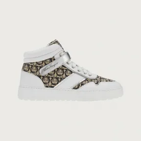 菲拉格慕/Salvatore Ferragamo Gancini 高帮运动鞋 - 鞋履 030199-751247