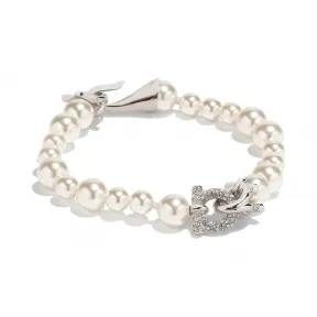 菲拉格慕/Salvatore Ferragamo 珍珠Gancini扣饰手链 760165_707349