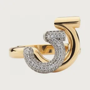 菲拉格慕/Salvatore Ferragamo GANCINI戒指 760502-747820-8057553347337