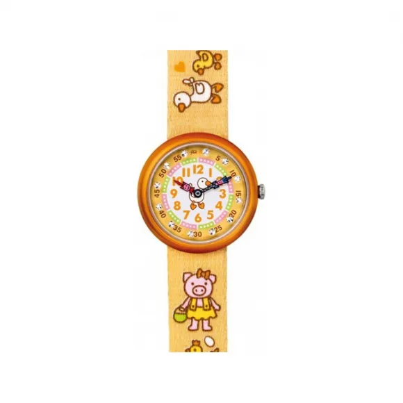 飞菲/Flikflak 30 MM 塑料 石英机芯 中性表 ZFBN050