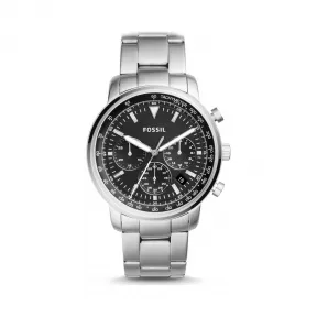 化石/Fossil Goodwin 不锈钢表带计时腕表 FS5412