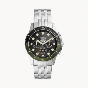 化石/Fossil FB-01 Chronograph Stainless Steel Watch FS5864