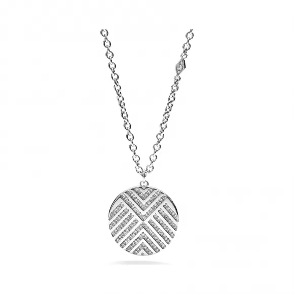 化石/Fossil V形闪亮吊坠 JF02673040