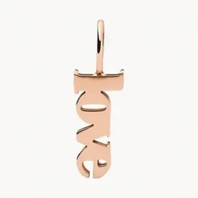 化石/Fossil Corra Oh So Charming Rose Gold-Tone Stainless Steel Charm JF03480791