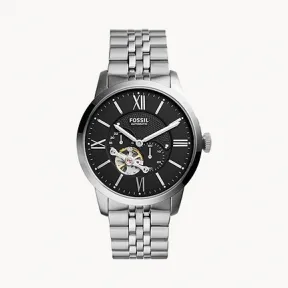 化石/Fossil Townsman Automatic Stainless Steel Watch ME3107