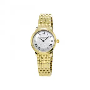 康斯登/Frederique Constant 小款 25MM 镀金 石英机芯 FC-200MCS5B