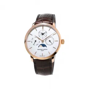 康斯登/Frederique Constant 超薄万年历系列 42 MM 自动机械机芯 FC-775V4S9