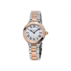 康斯登/Frederique Constant 百年典雅天悦腕表 28MM 不锈钢间玫瑰金色 石英机芯 FC-200M1ER32B