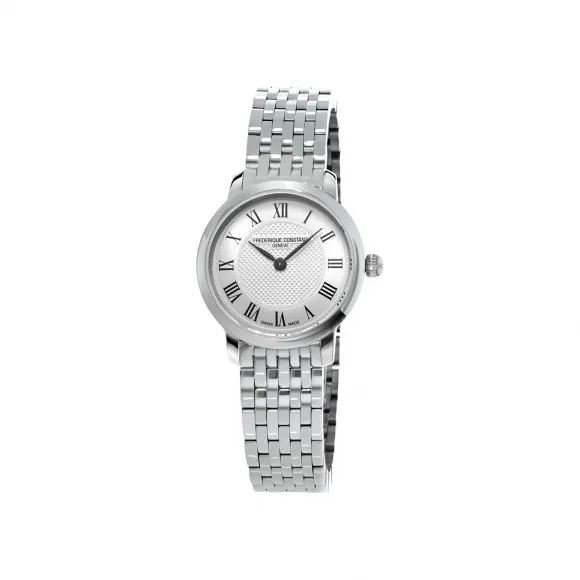 康斯登/Frederique Constant 超薄小款腕表 25MM 不锈钢 石英机芯 FC-200MCS6B