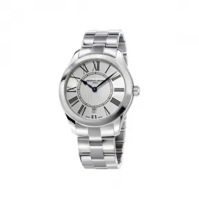 康斯登/Frederique Constant 百年典雅石英女装腕表 36MM 不锈钢 石英机芯 女表 FC-220MS3B6B