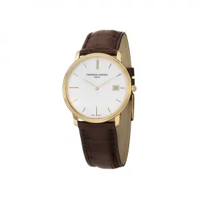 康斯登/Frederique Constant 超薄男装腕表 42 MM 不锈钢 石英机芯 男表 FC-220NW4S5