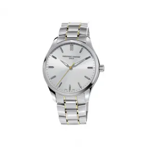 康斯登/Frederique Constant 百年典雅男装石英腕表 40MM 不锈钢间金色 石英机芯 男表 FC-230SS5B3B