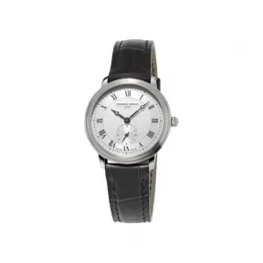康斯登/Frederique Constant 超薄女装小秒针腕表 29MM 不锈钢 石英机芯 女表 FC-235M1S6