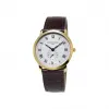 康斯登/Frederique Constant 超薄男装小秒针腕表 37MM 不锈钢镀金色 石英机芯 男表 FC-235M4S5