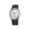 康斯登/Frederique Constant 超薄男装小秒针腕表 38MM 不锈钢镀金色 石英机芯 男表 FC-245M5S5