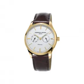 康斯登/Frederique Constant 百年典雅石英腕表 40MM 不锈钢镀金色 石英机芯 FC-259ST5B5