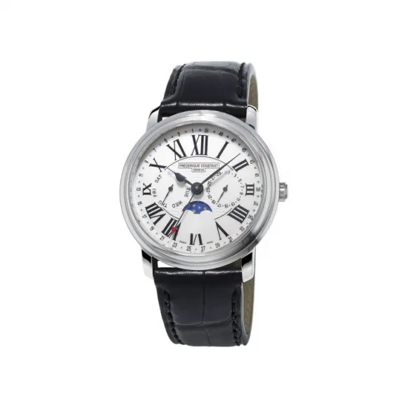 康斯登/Frederique Constant 百年典雅商旅腕表 40MM 不锈钢 石英机芯 FC-270M4P6