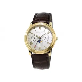 康斯登/Frederique Constant 百年典雅商旅腕表 40MM 镀金不锈钢 石英机芯 FC-270SW4P5